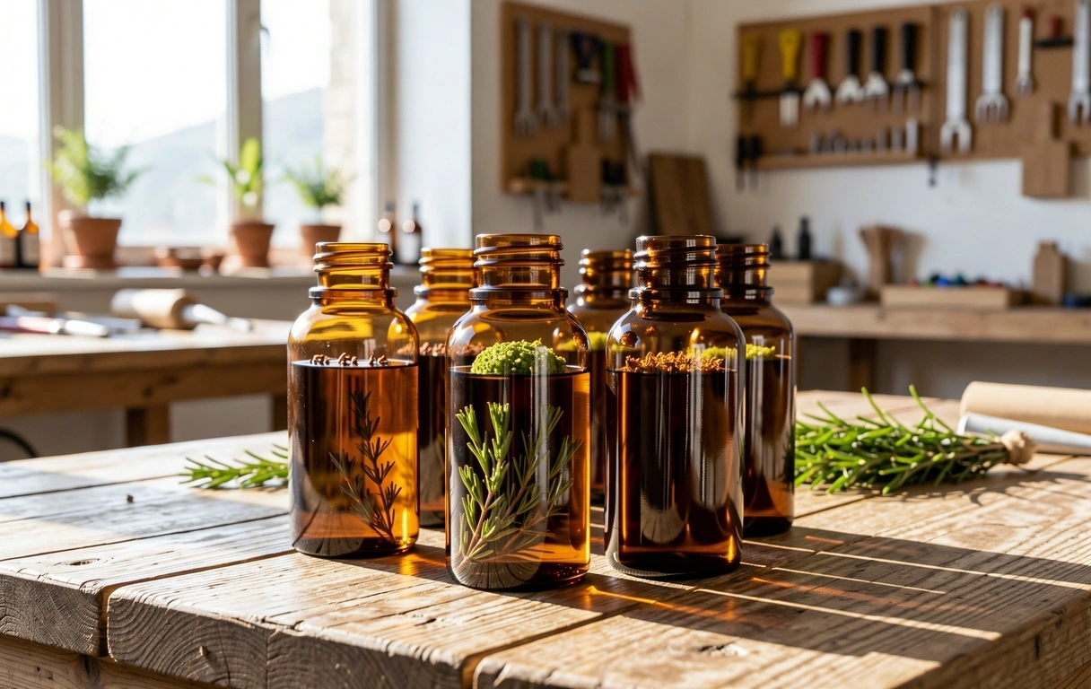 Natural ingredients and craft